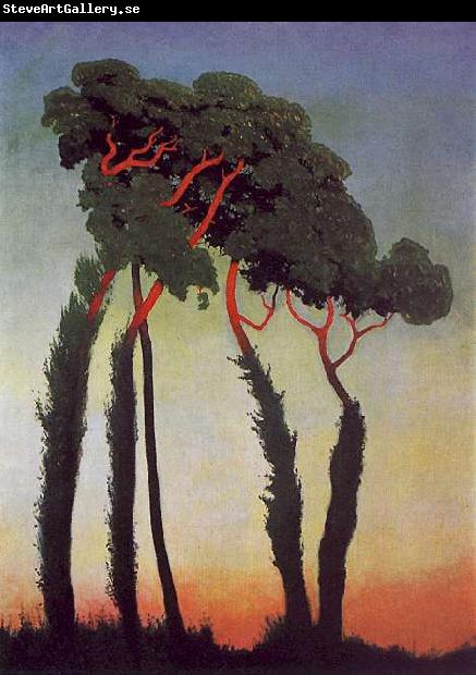  Felix  Vallotton Landscape with Trees